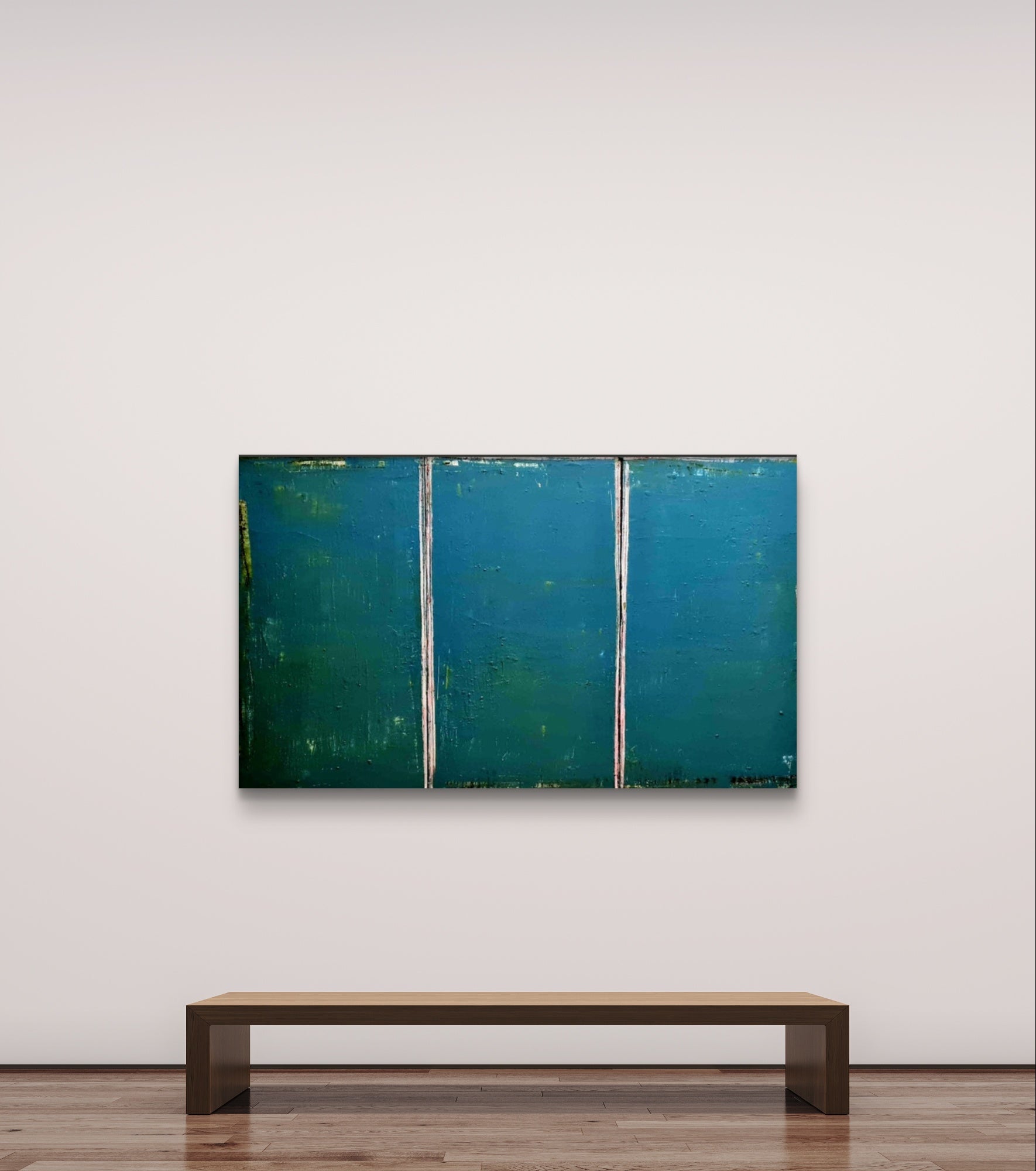 Schubladengedanken – modernes Leinwandbild, Detailansicht Motiv 1.0. Schubladengedanken einordnen – Ein Ensemble voller Ruhe und Inspiration
Dieses dreiteilige Kunstwerk, jeweils 40 x 80 cm