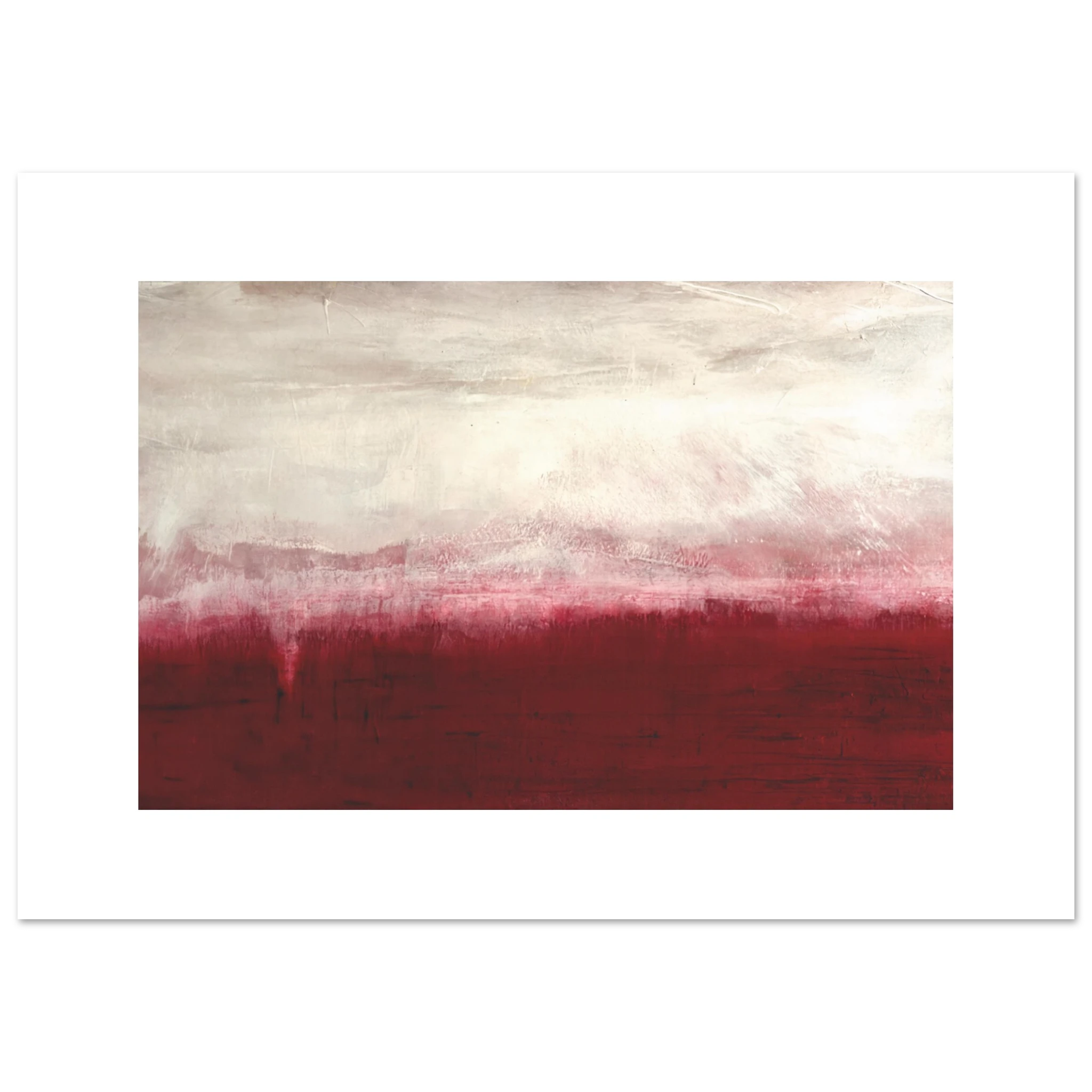 abstraktes gemaelde modernes acrylbild leinwand abstraktes gemälde – „premium matte paper poster zwischen himmel und erde“