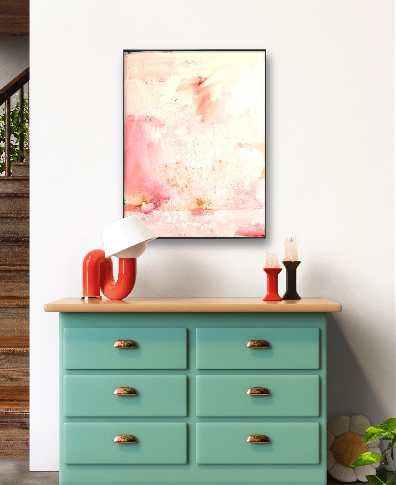 nan – modernes Leinwandbild, Detailansicht Motiv 12.0 für Pinterest, Etsy und Google optimiert