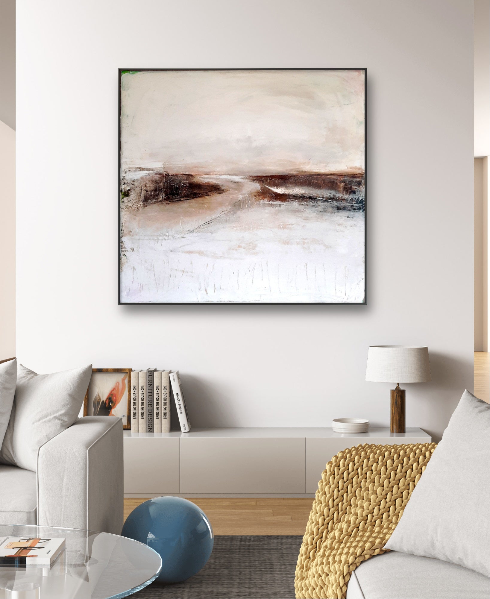 Personalisierte Auftragskunst und Gemälde: weisse-landschaftsbilder-malen-lassen – Kategorie: Originalgemälde – Hersteller: 