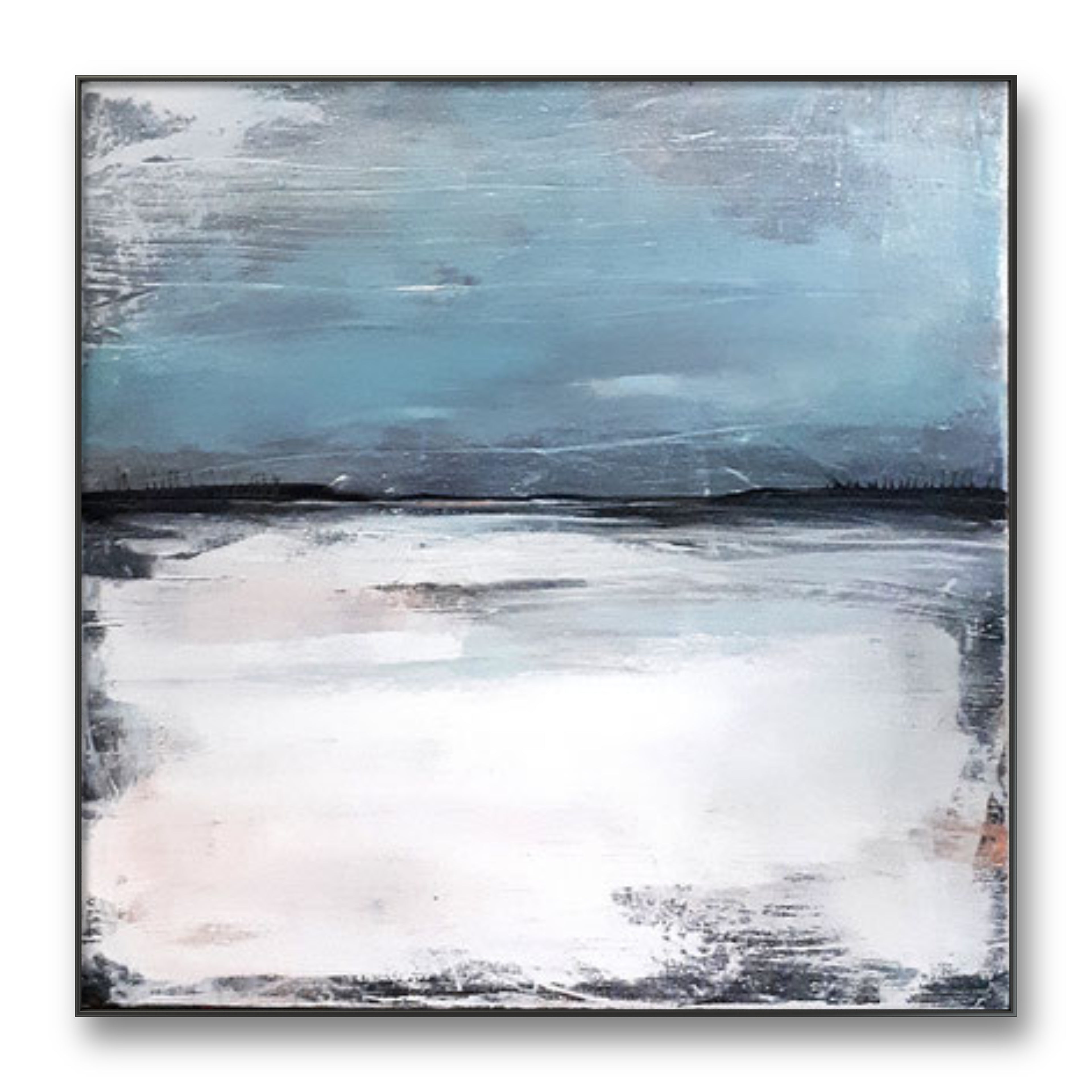 Personalisierte Auftragskunst und Gemälde: blaues-landschaftsbild – Kategorie: Originalgemälde – Hersteller: 