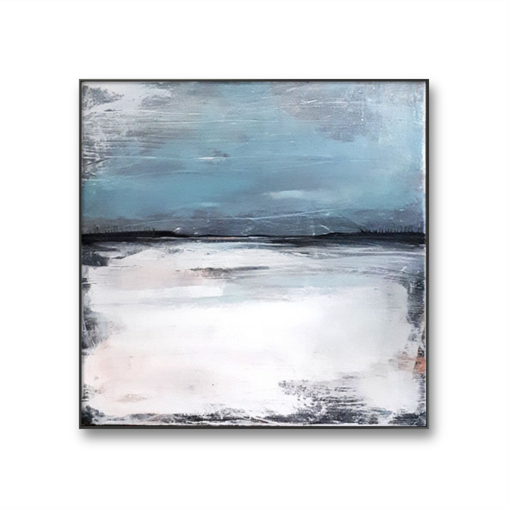 Personalisierte Auftragskunst und Gemälde: blaues-landschaftsbild – Kategorie: Originalgemälde – Hersteller: 