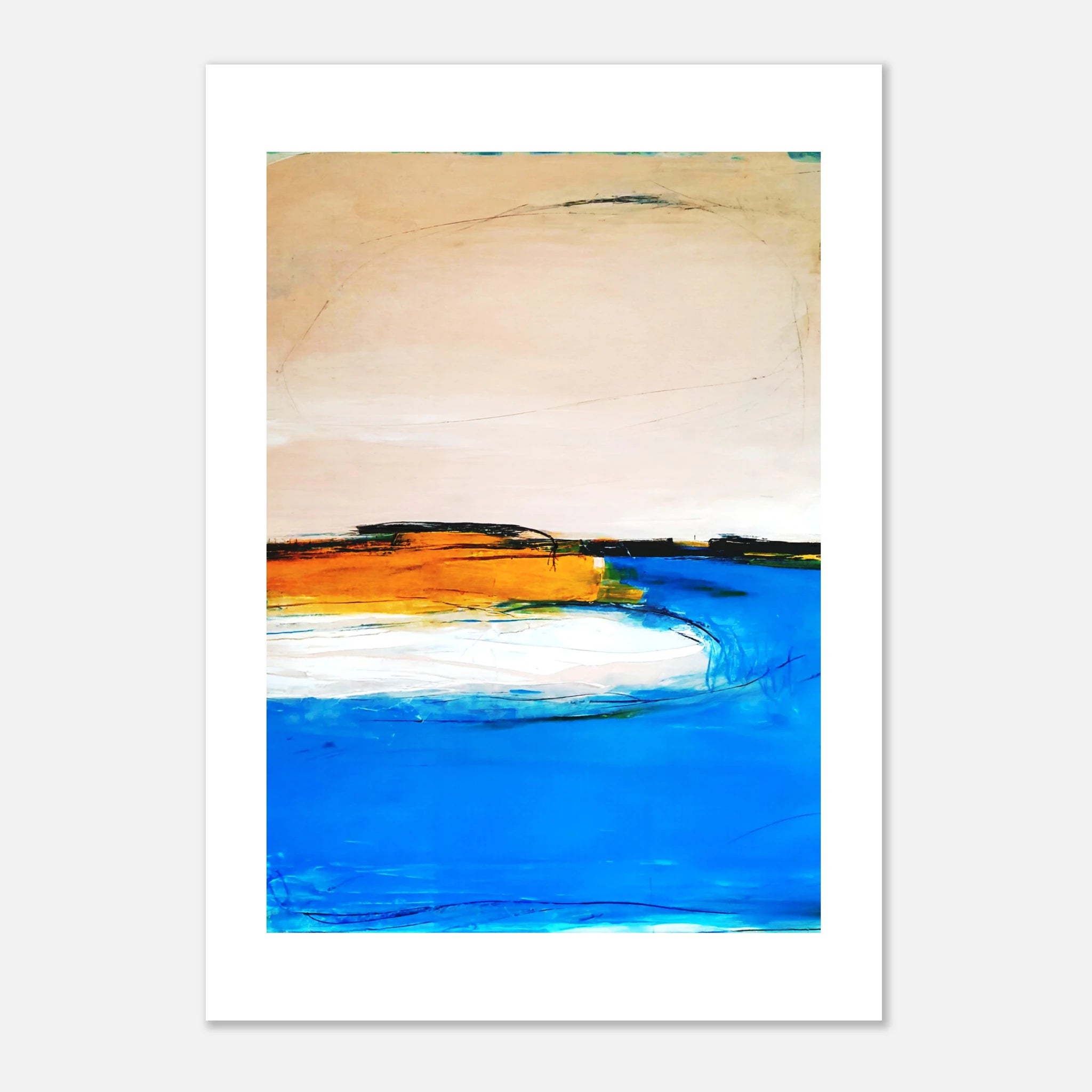  – minimalistische Kunst als Wohnhighlight mit stilvoller Tiefenwirkung