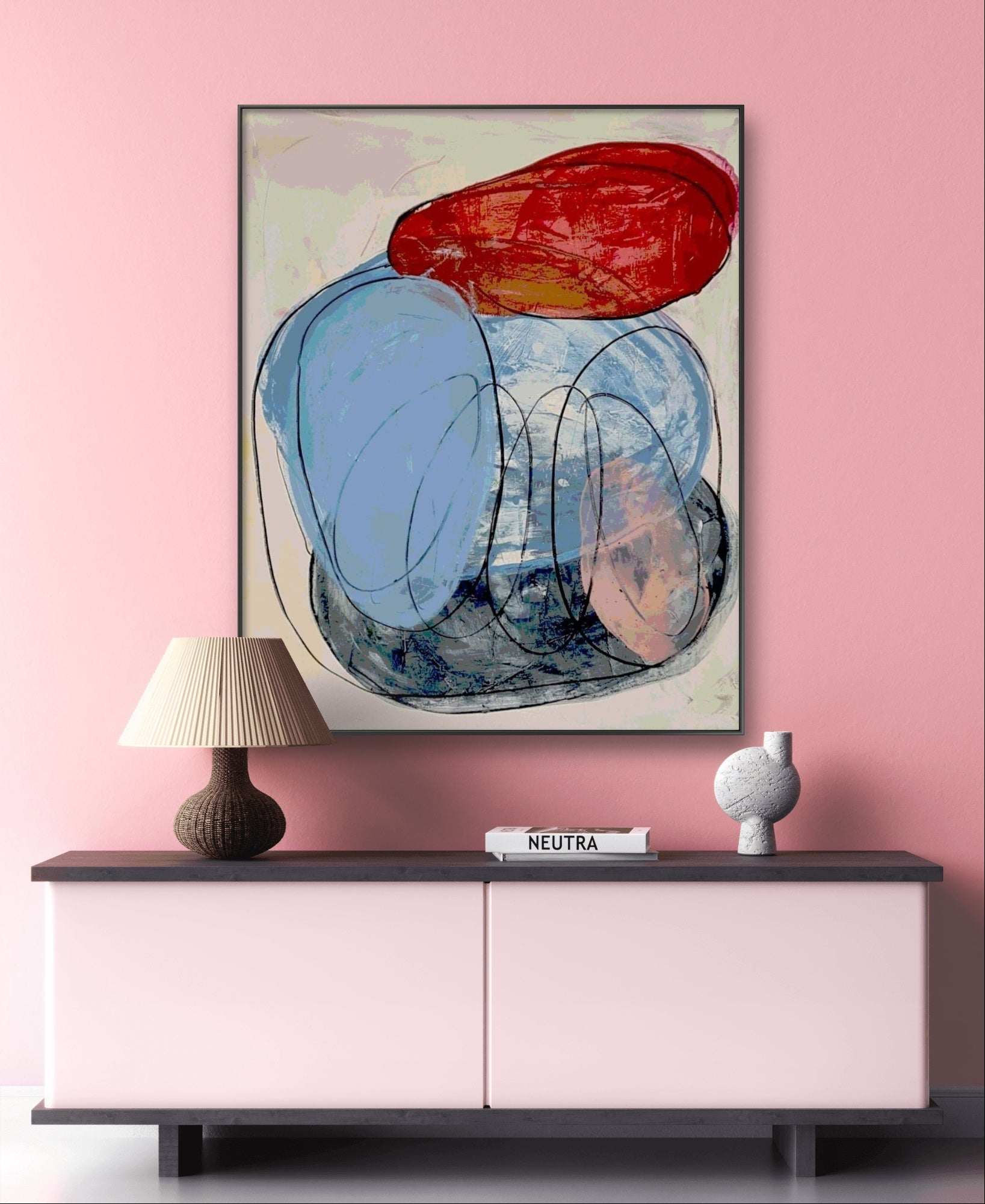 nan – modernes Leinwandbild, Detailansicht Motiv 9.0 für Pinterest, Etsy und Google optimiert
