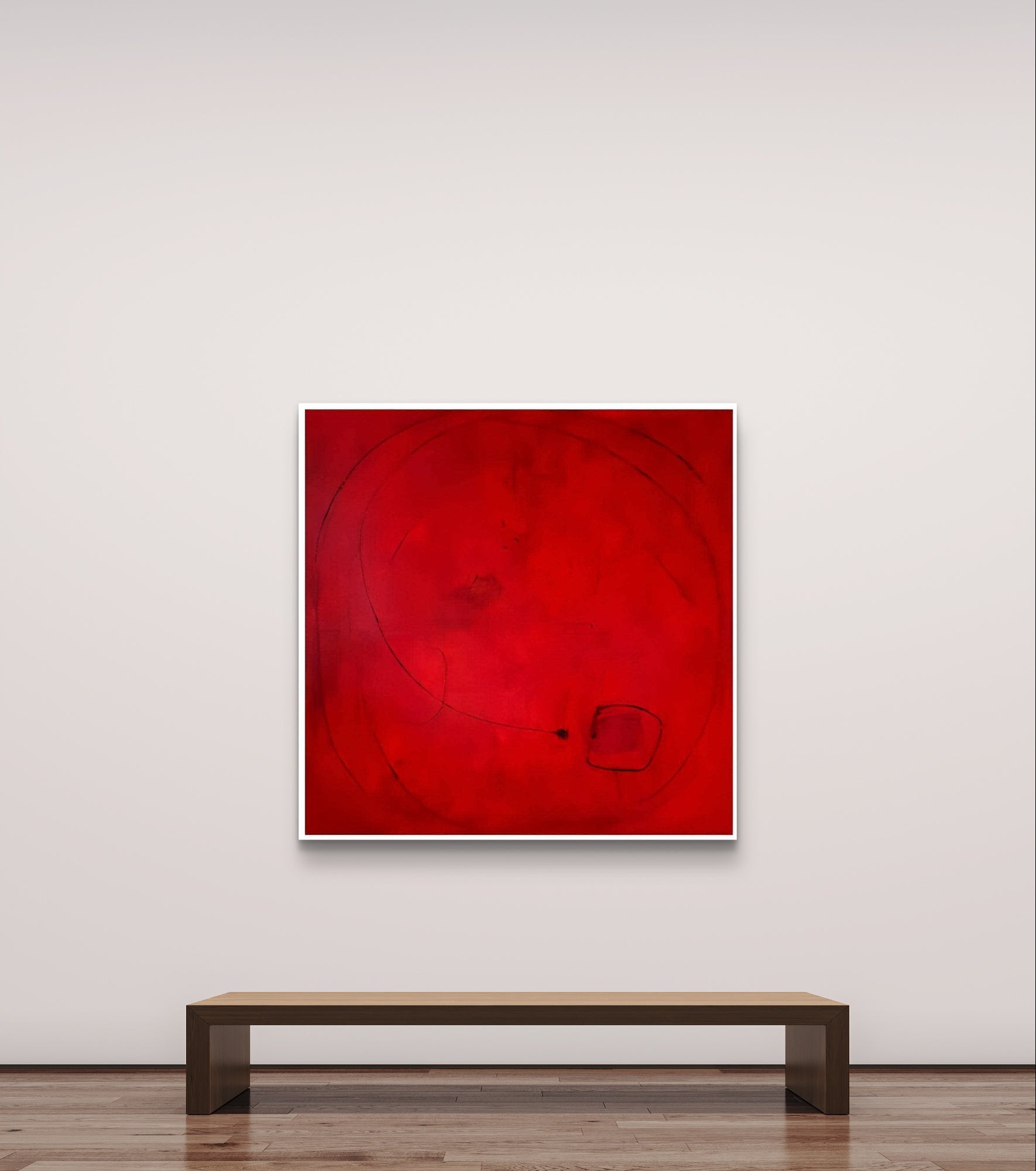 Personalisierte Auftragskunst und Gemälde: rote-moderne-bilder-kunst – Kategorie: Originalgemälde – Hersteller: Conny Wachsmann, Artist