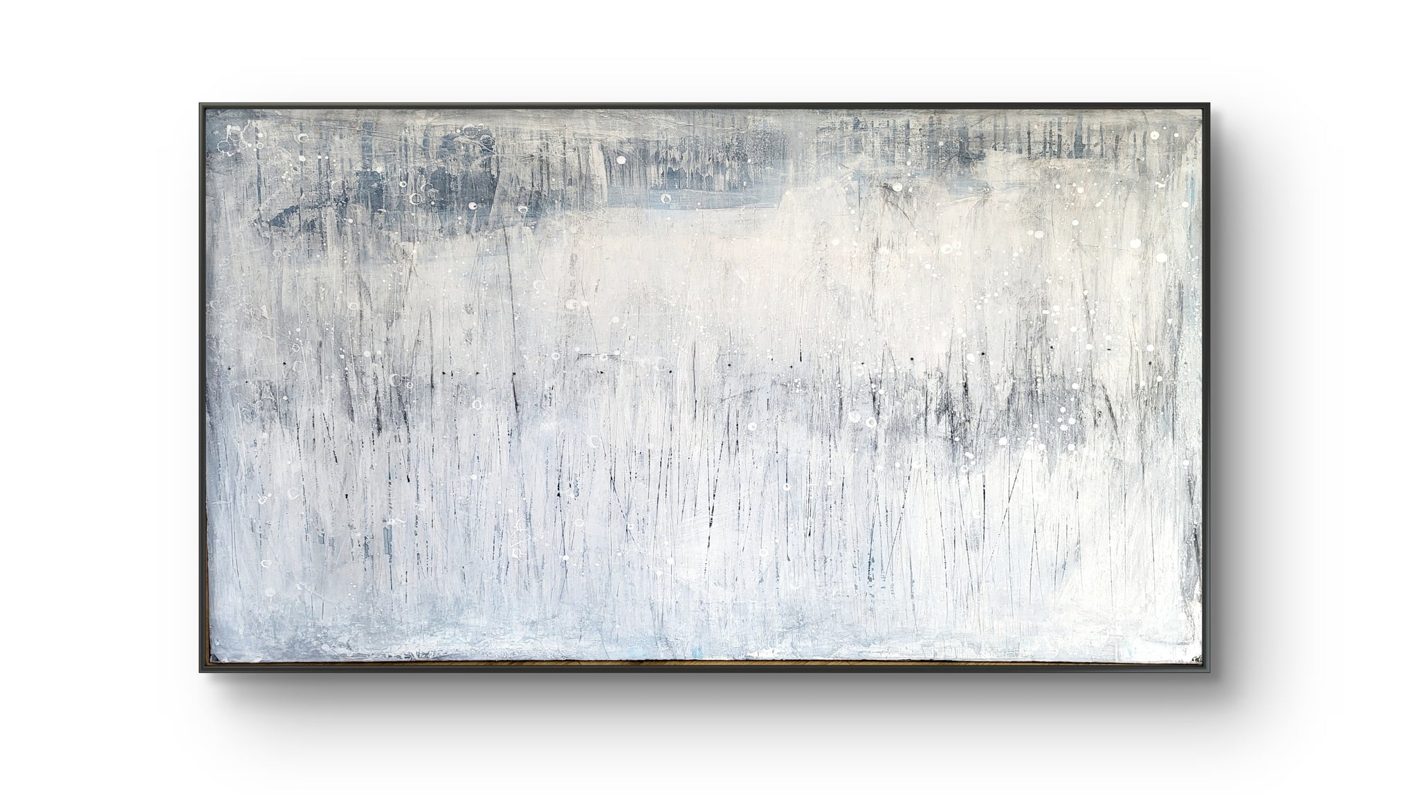 Wild horses – modernes Leinwandbild, Detailansicht Motiv 1.0. Dieses Werk aus der Artvergnügen-Galerie ist von Rabatten ausgenommen.
Ein minimalistisches Gemälde, dass die Freiheit u