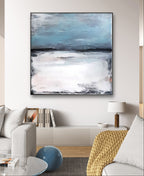 Personalisierte Auftragskunst und Gemälde: blaues-landschaftsbild – Kategorie: Originalgemälde – Hersteller: 