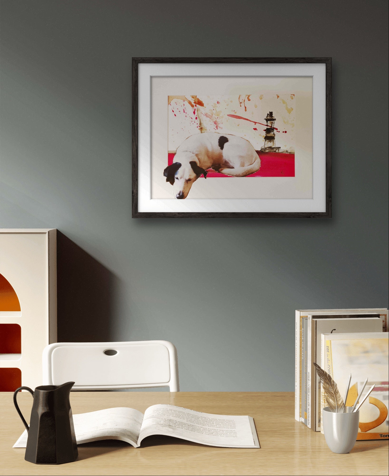 nan – modernes Leinwandbild, Detailansicht Motiv 2.0 für Pinterest, Etsy und Google optimiert