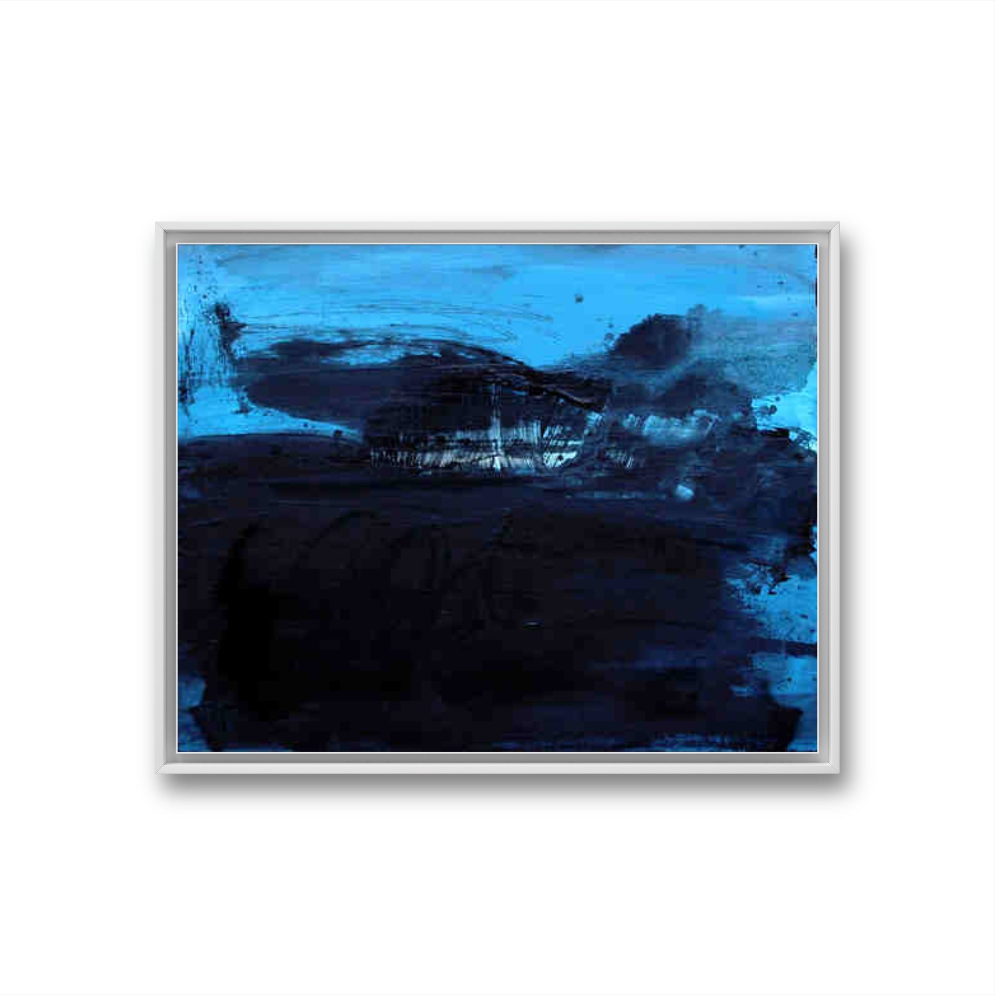 Mal alleine sein – modernes Leinwandbild, Detailansicht Motiv 1.0. Man muss auch mal alleine sein – Minimalistische Reflexion
Ein Kunstwerk, dass die moderne minimalistische Bewegung aufg