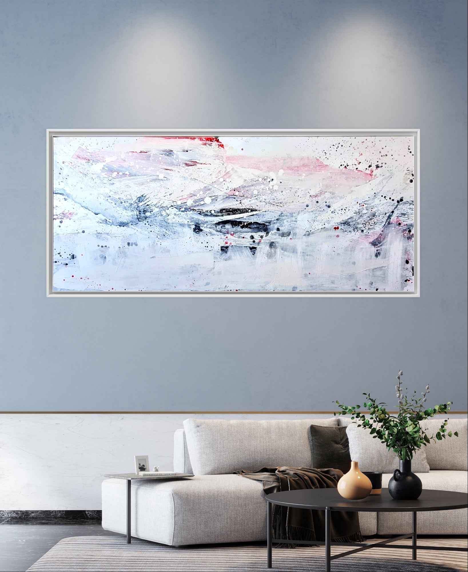 nan – modernes Leinwandbild, Detailansicht Motiv 27.0 für Pinterest, Etsy und Google optimiert