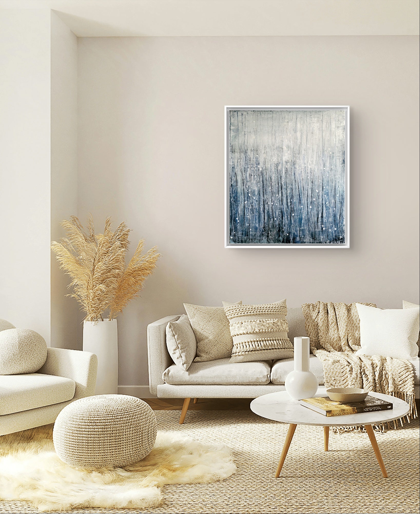 Personalisierte Auftragskunst und Gemälde: blaues-bild-120-x-100-cm – Kategorie: Originalgemälde – Hersteller: 