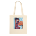 Abstraktes Gemälde – „good Friends - Premium Bag“ – Abstrakte Wandkunst über Sofa
