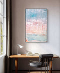Abstraktes Gemälde Groß – Abstraktes Großes Bild - Verschiedene Weiten Sold – XXL Kunstwerk als Blickfang im Wohnraum