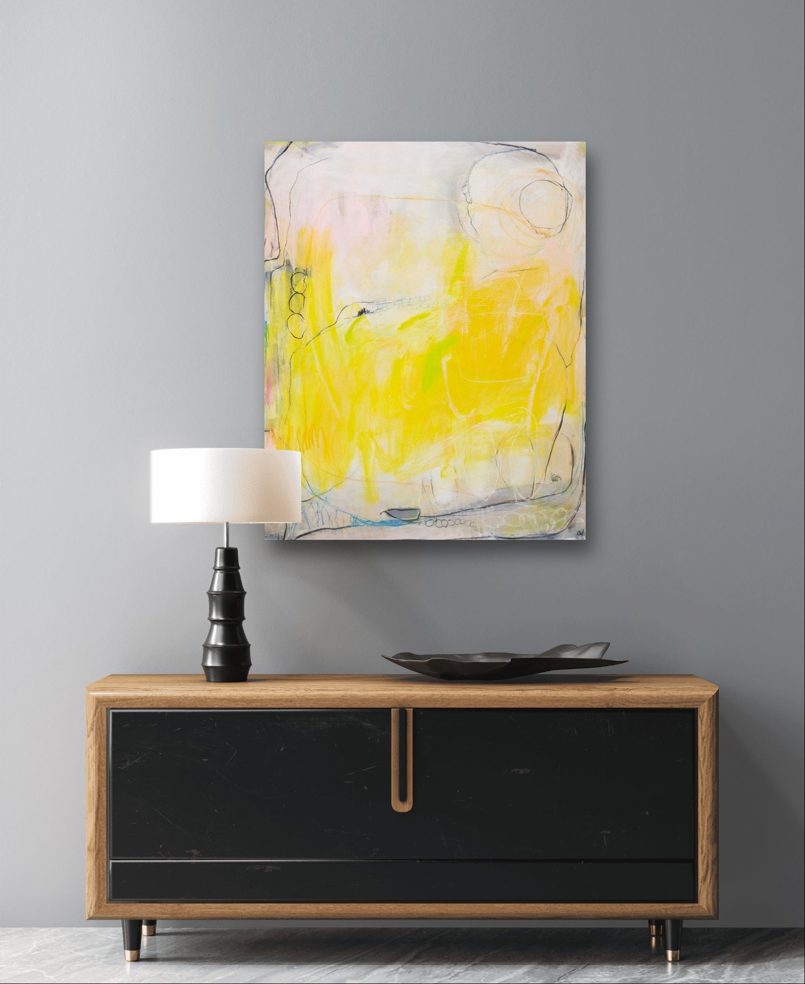Personalisierte Auftragskunst und Gemälde: gelbes-bild-1 – Kategorie: Originalgemälde – Hersteller: