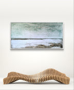 Personalisierte Auftragskunst und Gemälde: abstraktes-bild-blau-150-x-80-ccm – Kategorie: Originalgemälde – Hersteller: Conny Wachsmann, Artist