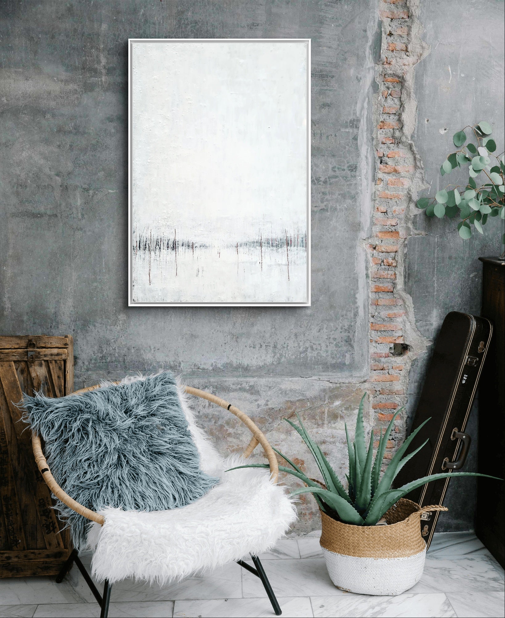nan – modernes Leinwandbild, Detailansicht Motiv 21.0 für Pinterest, Etsy und Google optimiert