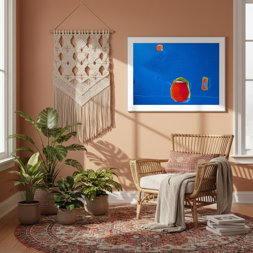  – individuelles Kunstwerk für Büro mit eleganter Linienführung