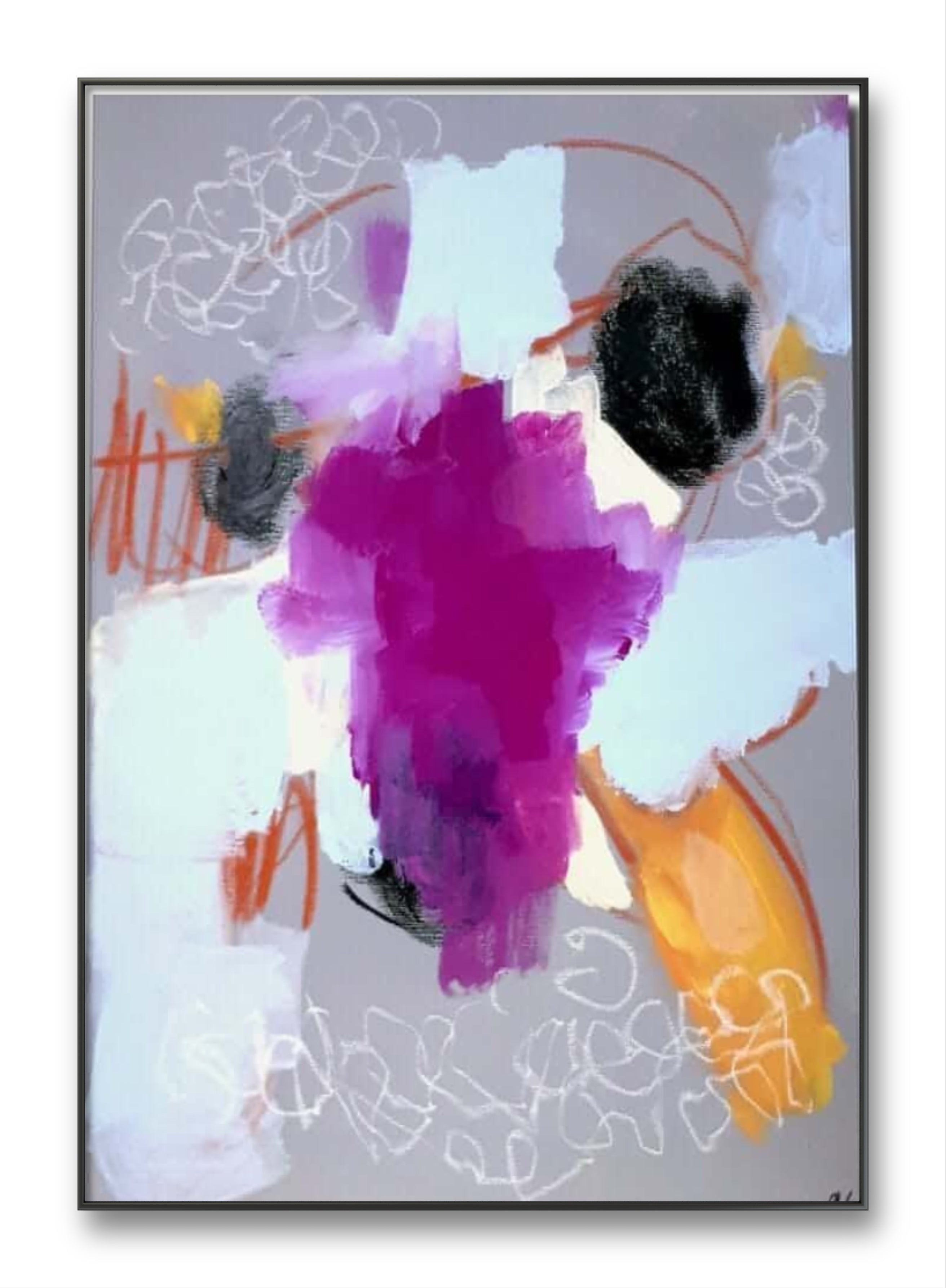 Friedliches Landleben – modernes Leinwandbild, Detailansicht Motiv 1.0. Kunstwerk in 50 x 40 cm
Dieses Bild wurde mit Wachs, Pigmenten und Acrylfarben gestaltet.
Inspiration aus der Natur
Nach