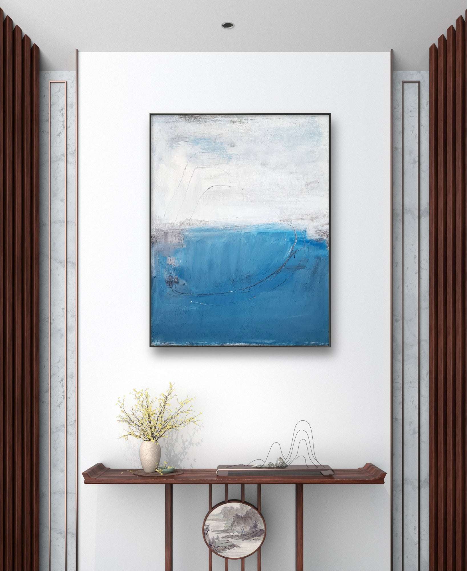 nan – modernes Leinwandbild, Detailansicht Motiv 3.0 für Pinterest, Etsy und Google optimiert