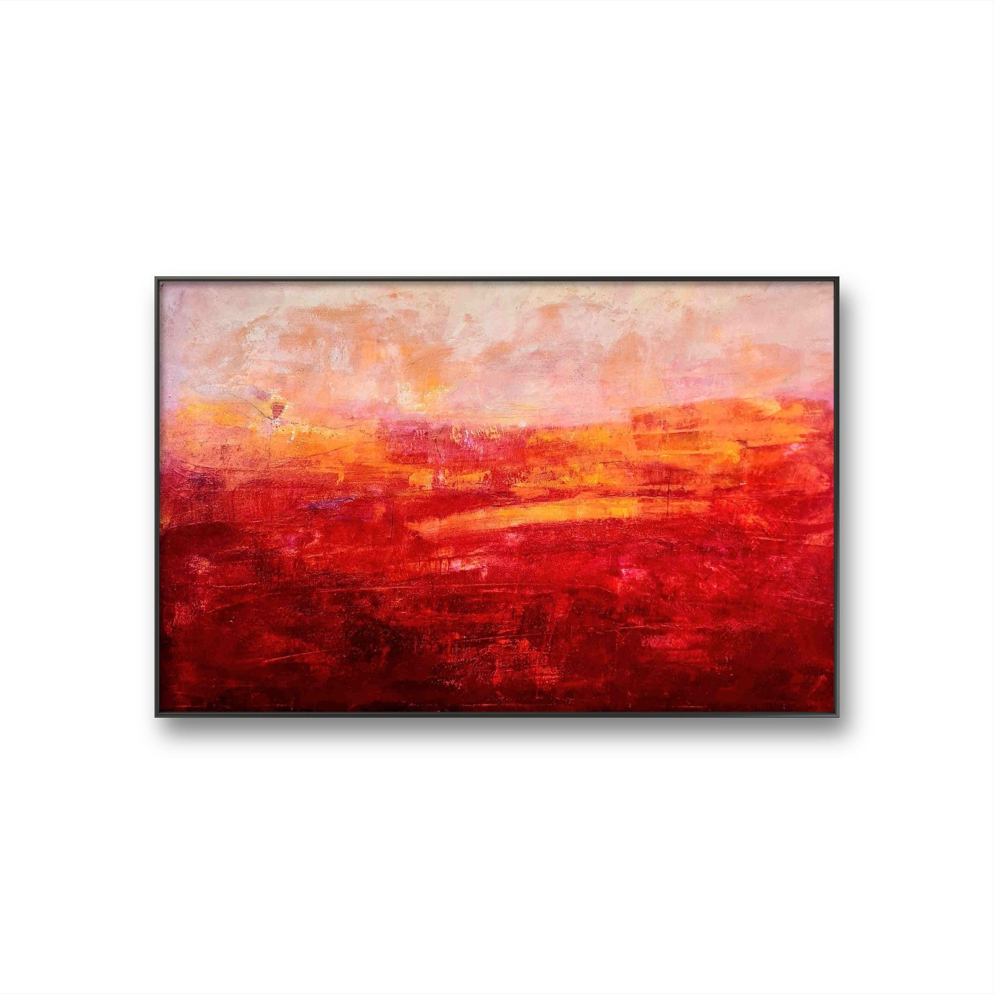 Personalisierte Auftragskunst und Gemälde: rote-sehr-grosse-bilder-auf-leinwand – Kategorie: Originalgemälde – Hersteller: