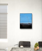 Personalisierte Auftragskunst und Gemälde: blaue-bilder-fur-kuche – Kategorie: Originalgemälde – Hersteller: Conny Wachsmann, Artist