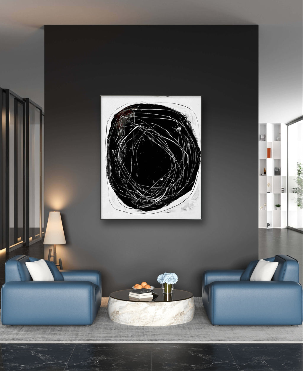 Personalisierte Auftragskunst und Gemälde: schwarzweisse-modernde-bilder – Kategorie: Originalgemälde – Hersteller: 