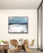 Personalisierte Auftragskunst und Gemälde: blaues-landschaftsbild – Kategorie: Originalgemälde – Hersteller: 