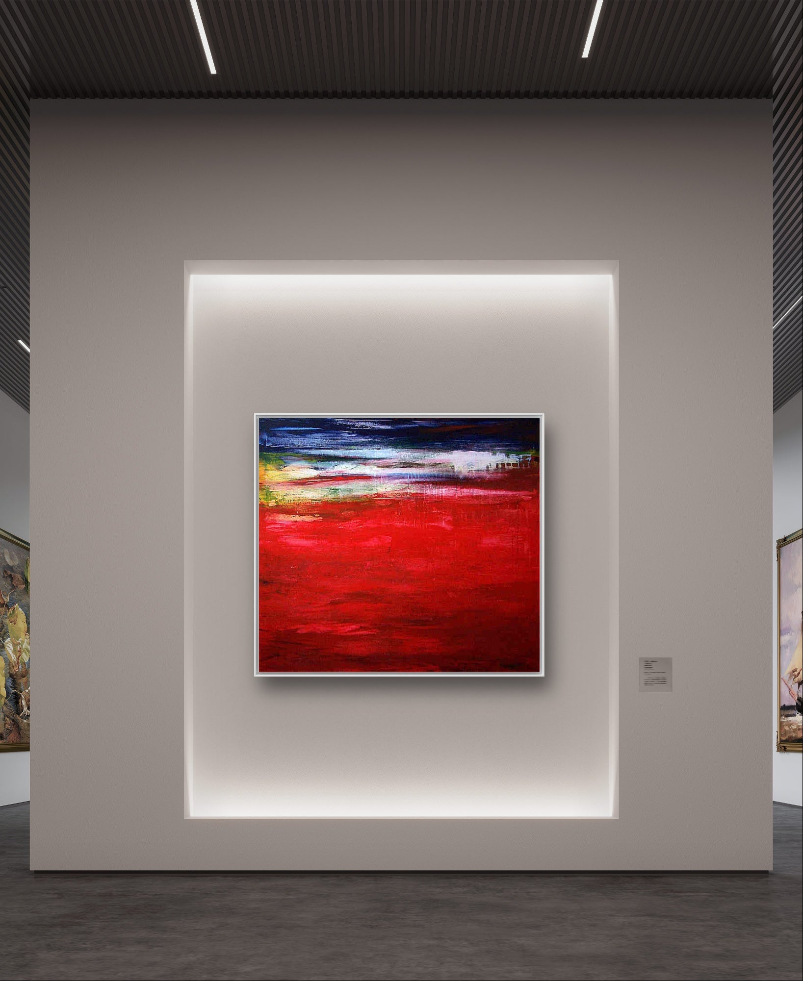 Auftragskunst, abstrakte Bilder, rotes abstraktes Bild als Auftragskunst bestellen "Traumreise",rotes-abstraktes-bild-1, abstrakte Bilder kaufen ,