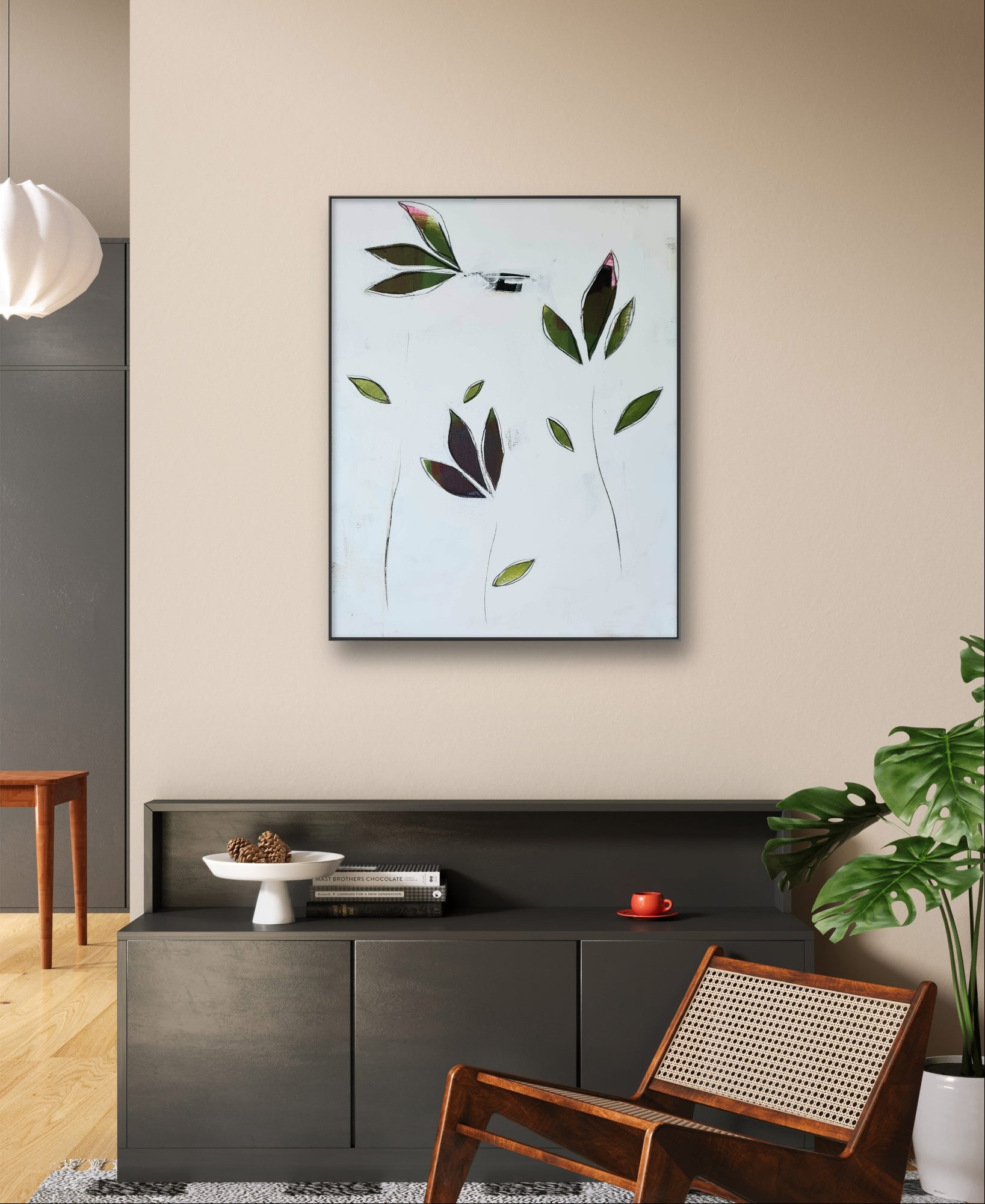 nan – modernes Leinwandbild, Detailansicht Motiv 3.0 für Pinterest, Etsy und Google optimiert