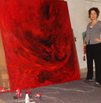 Personalisierte Auftragskunst und Gemälde: rote-bilder-auftragskunst – Kategorie: Originalgemälde – Hersteller: 