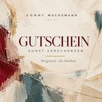 Abstraktes Gemälde – Geschenkgutschein