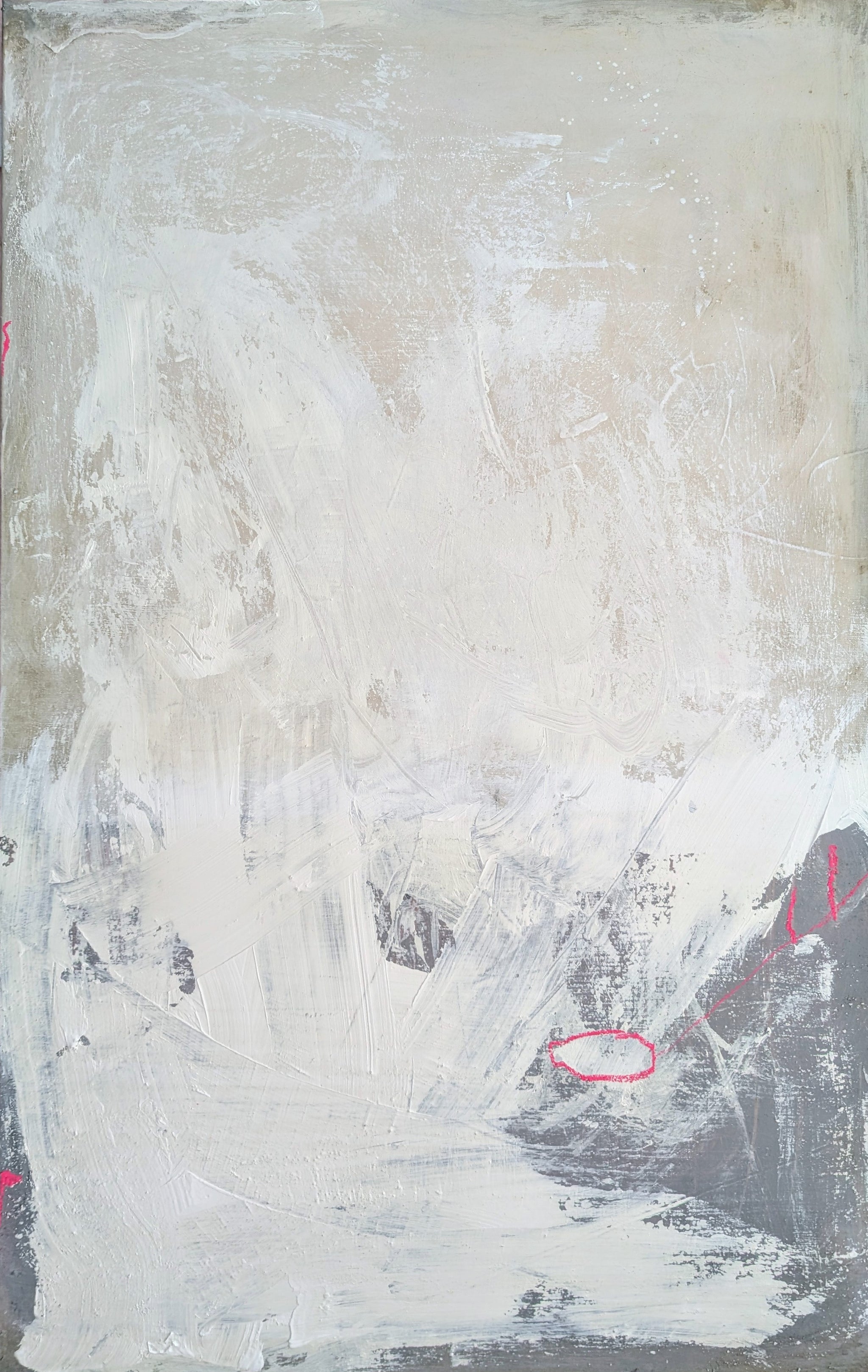 Zwischen uns das Licht – sofort versandbereites Leinwandbild in nan, großes Kunstwerk für moderne Wohnräume