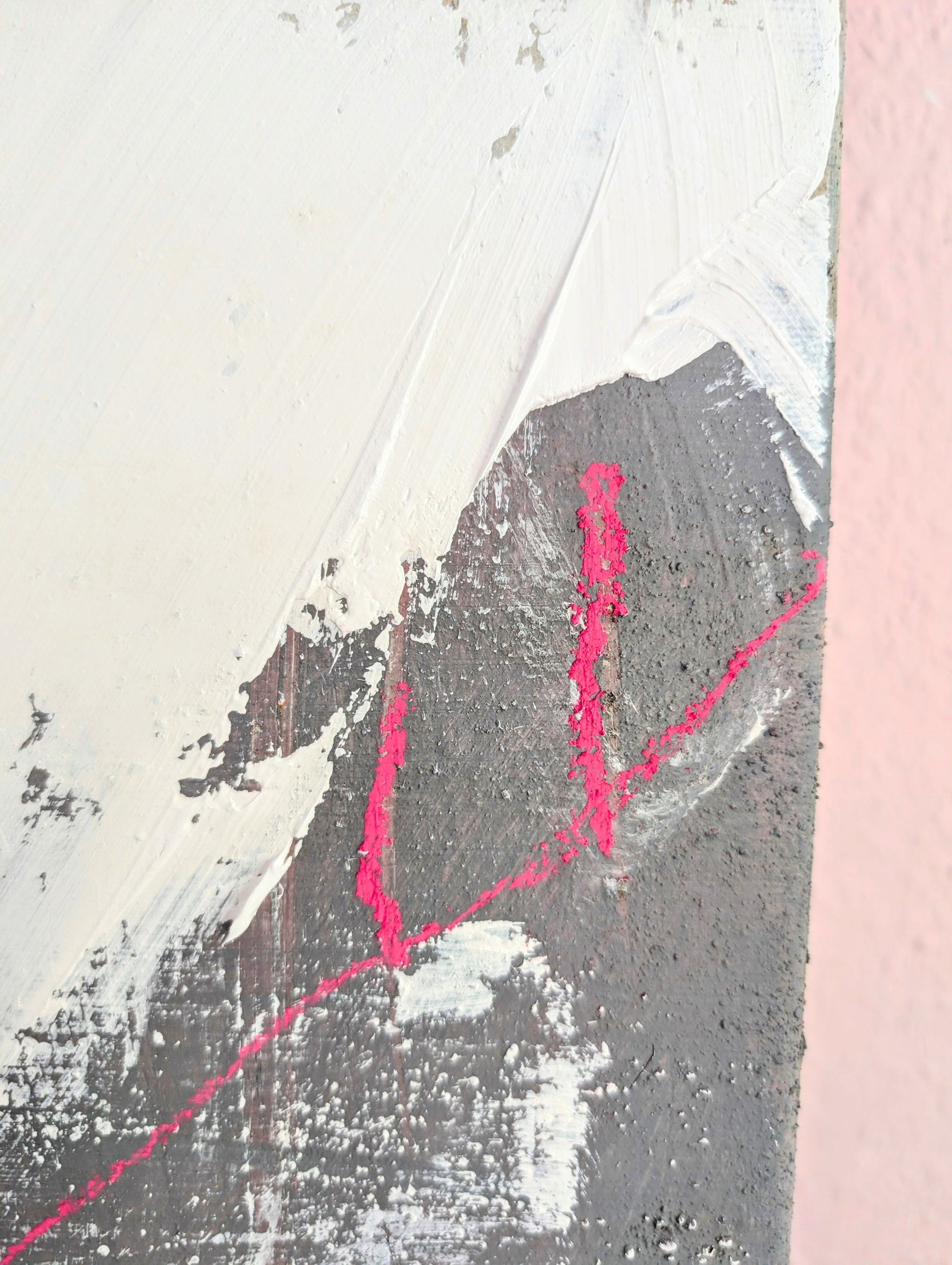 Zwischen uns das Licht – sofort versandbereites Leinwandbild in nan, großes Kunstwerk für moderne Wohnräume
