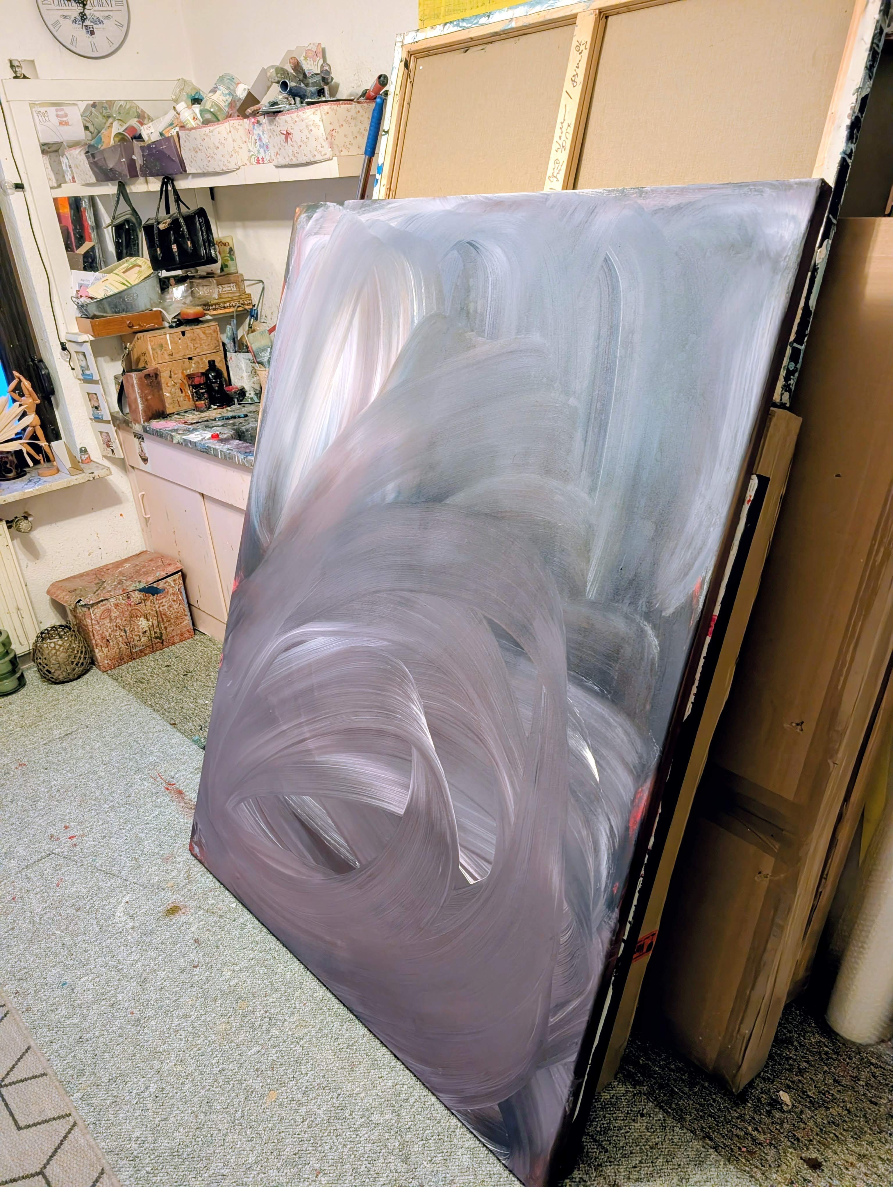 Bild in lila xxl - Seelenschwung