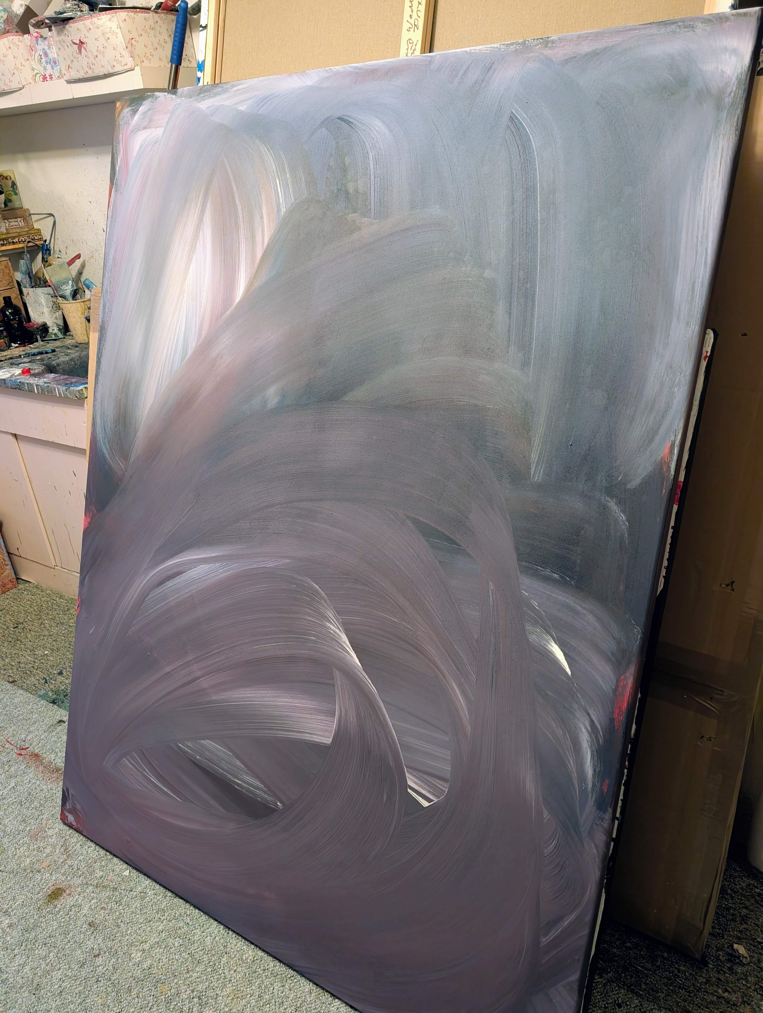 Bild in lila xxl - Seelenschwung