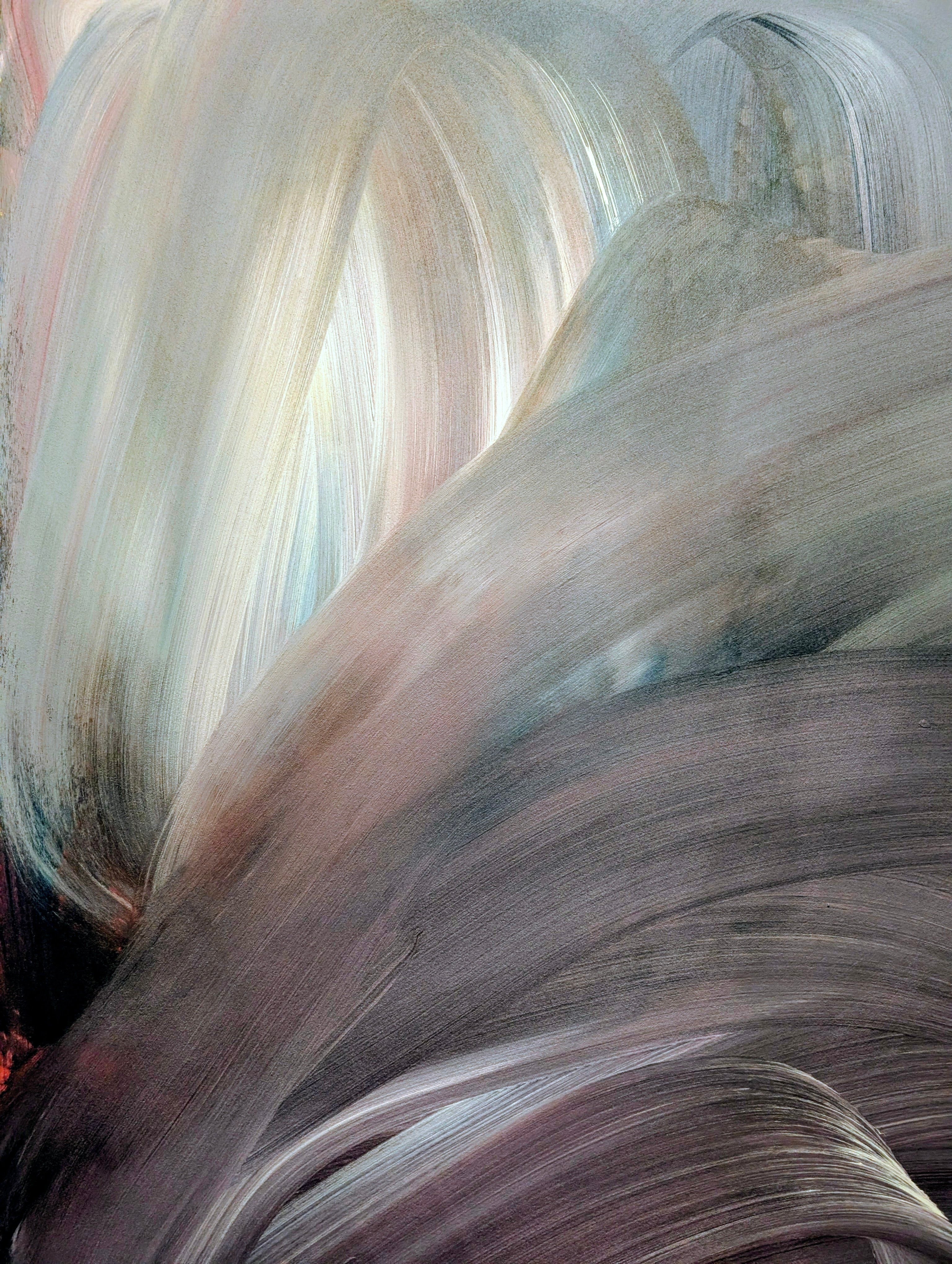 Bild in lila xxl - Seelenschwung