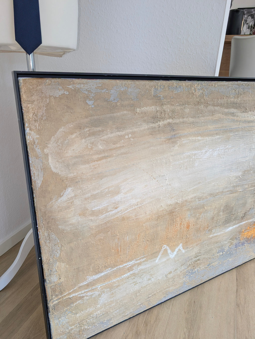 Bild in beige ✦ International ausgestelltes Unikat (Singulart-Kollektion)
