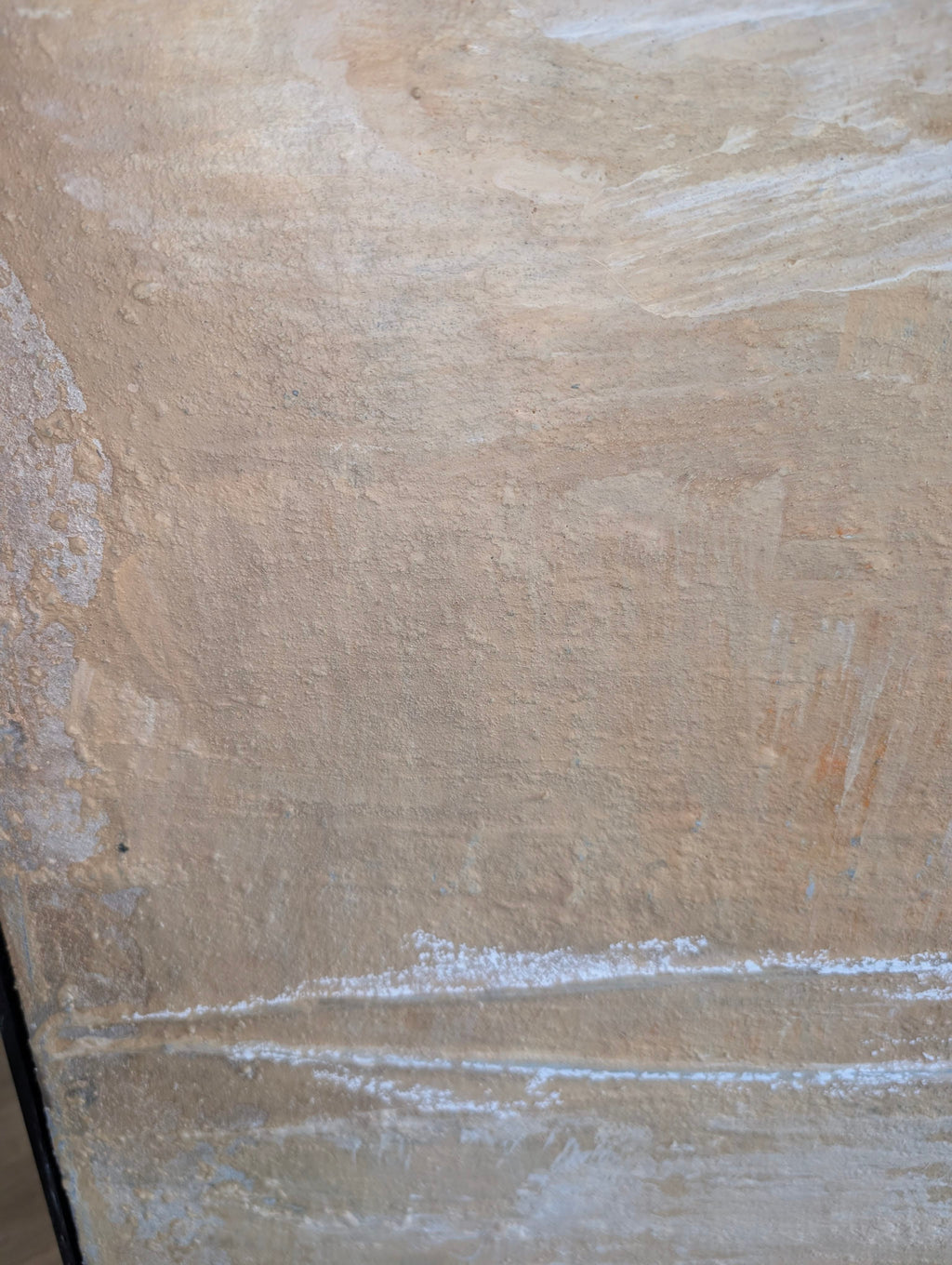Bild in beige ✦ International ausgestelltes Unikat (Singulart-Kollektion)