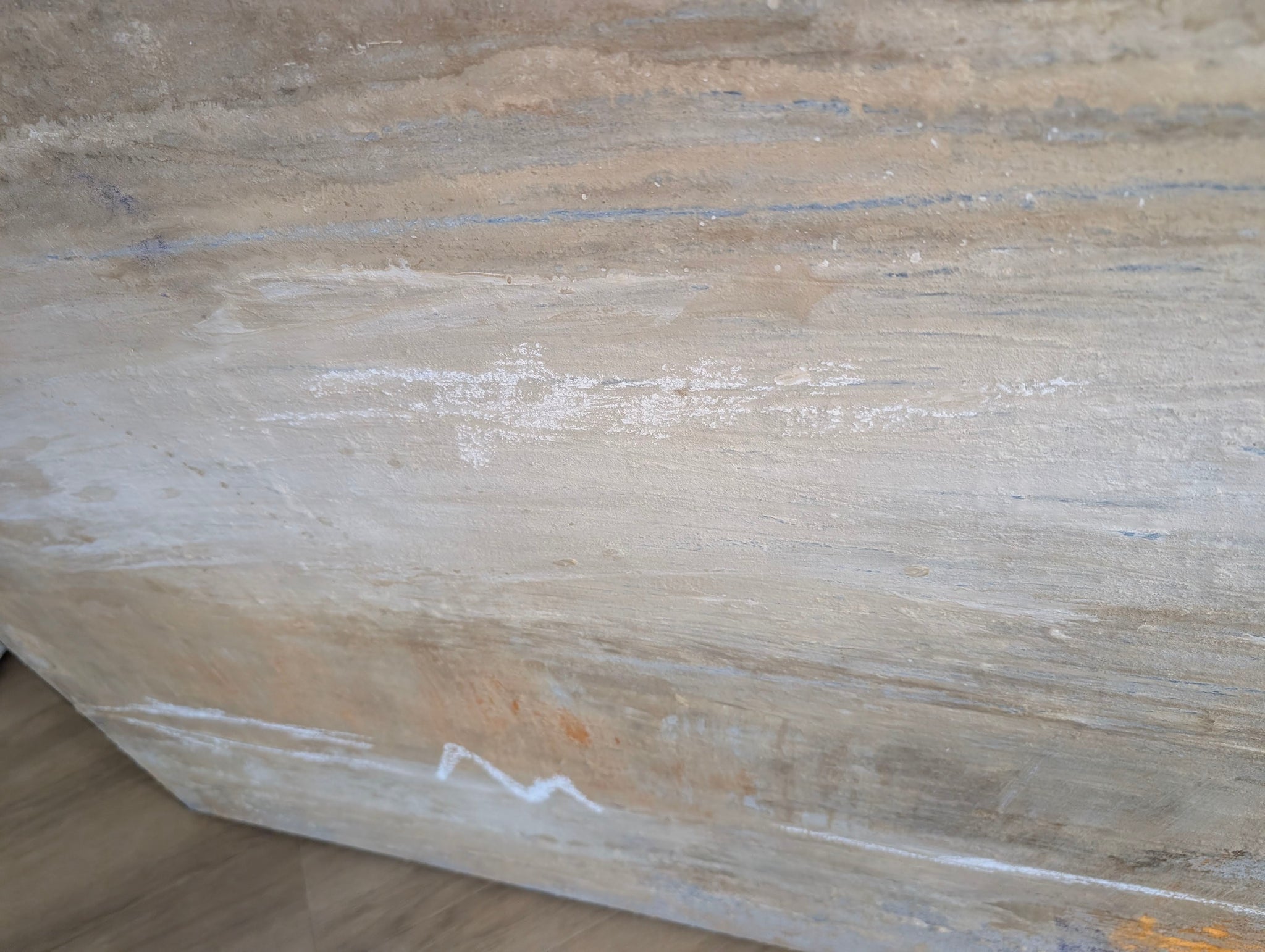 Bild in beige ✦ International ausgestelltes Unikat (Singulart-Kollektion)