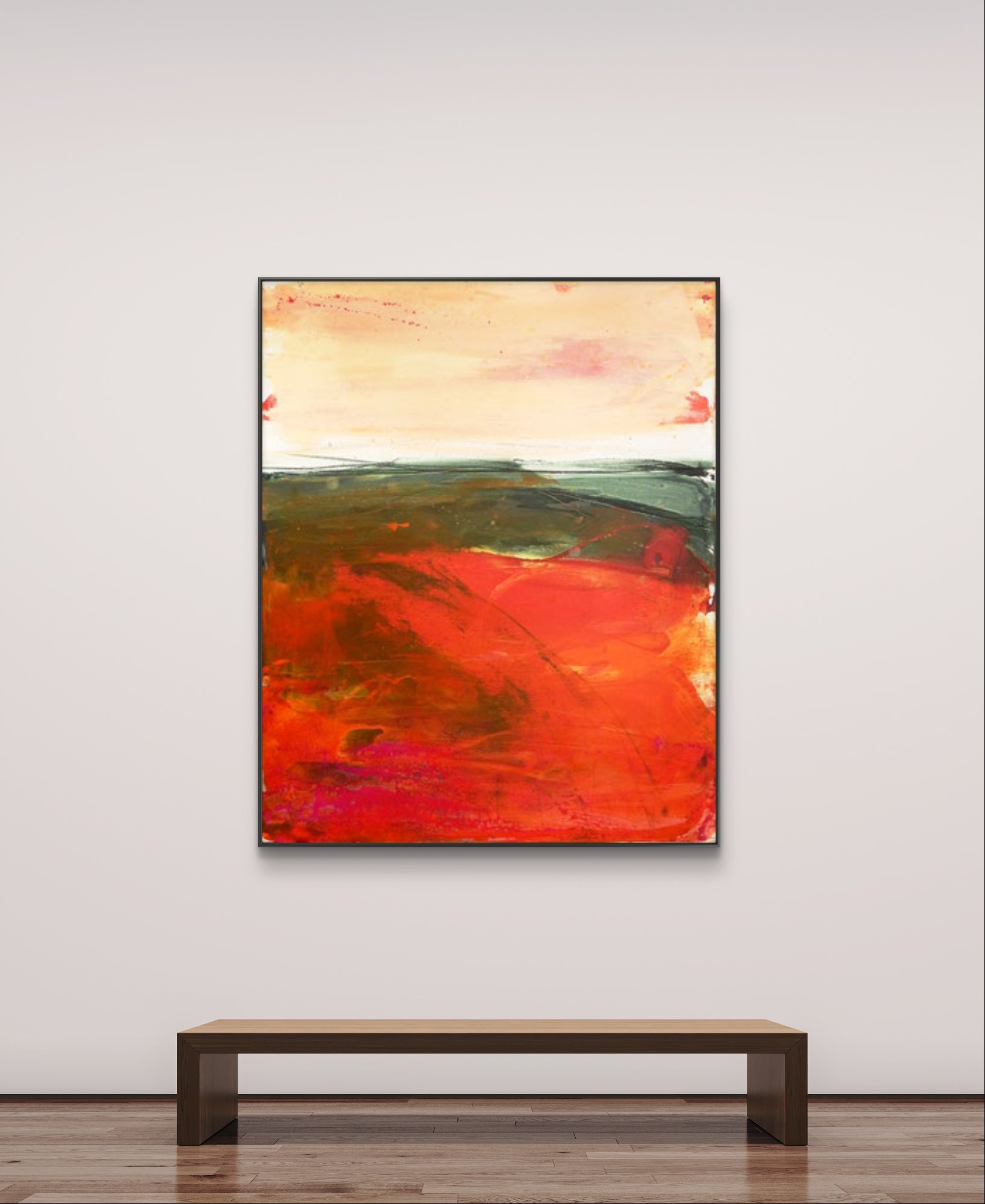 Personalisierte Auftragskunst und Gemälde: oranges-bild-abstraktes-bild – Kategorie: Originalgemälde – Hersteller: Conny Wachsmann, Artist