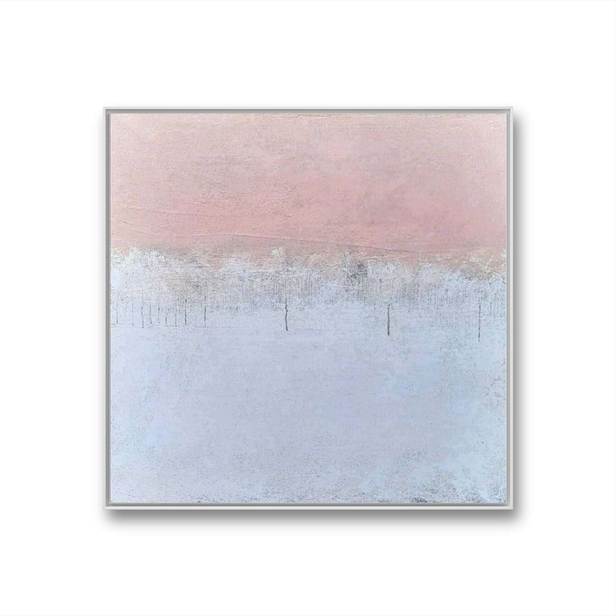 Ich will nachhause - weiß rosa Bild – modernes Leinwandbild, Detailansicht Motiv 1.0. Sanfte Farben und bewegte Struktur – Auftragsmalerei

Dieses Kunstwerk entfaltet sich in einer lebhaften und beschwingte