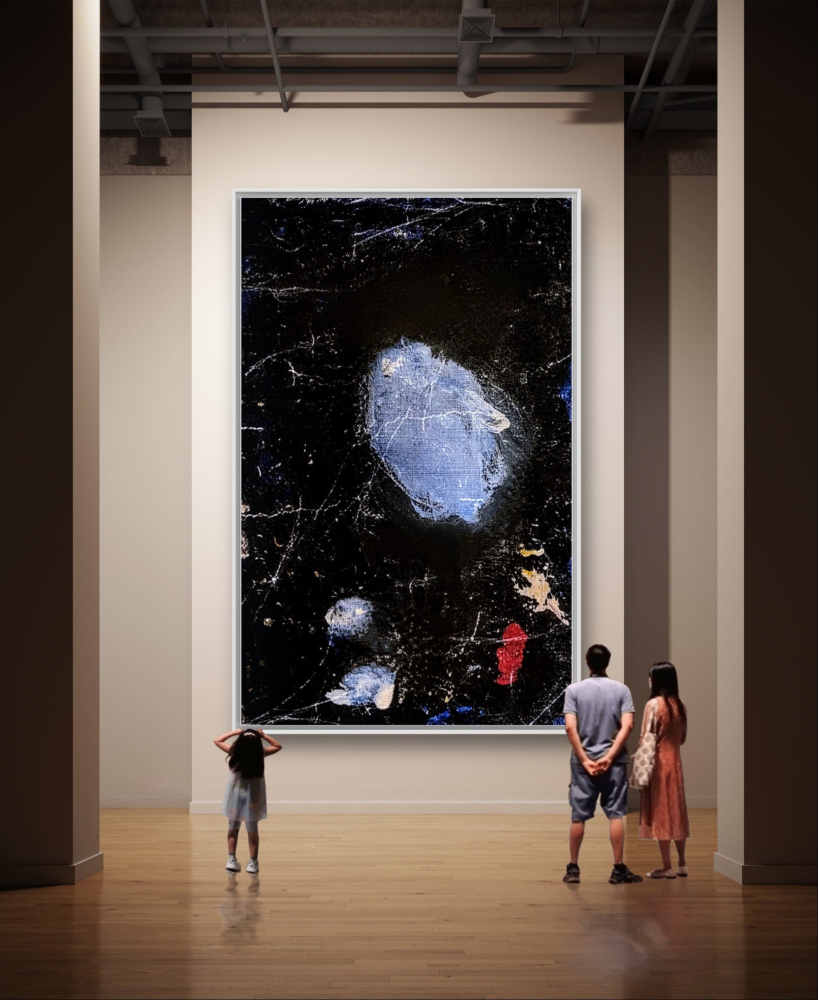 Personalisierte Auftragskunst und Gemälde: blick-ins-unendliche – Kategorie: Originalgemälde – Hersteller: 