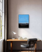 Personalisierte Auftragskunst und Gemälde: blaue-bilder-fur-kuche – Kategorie: Originalgemälde – Hersteller: