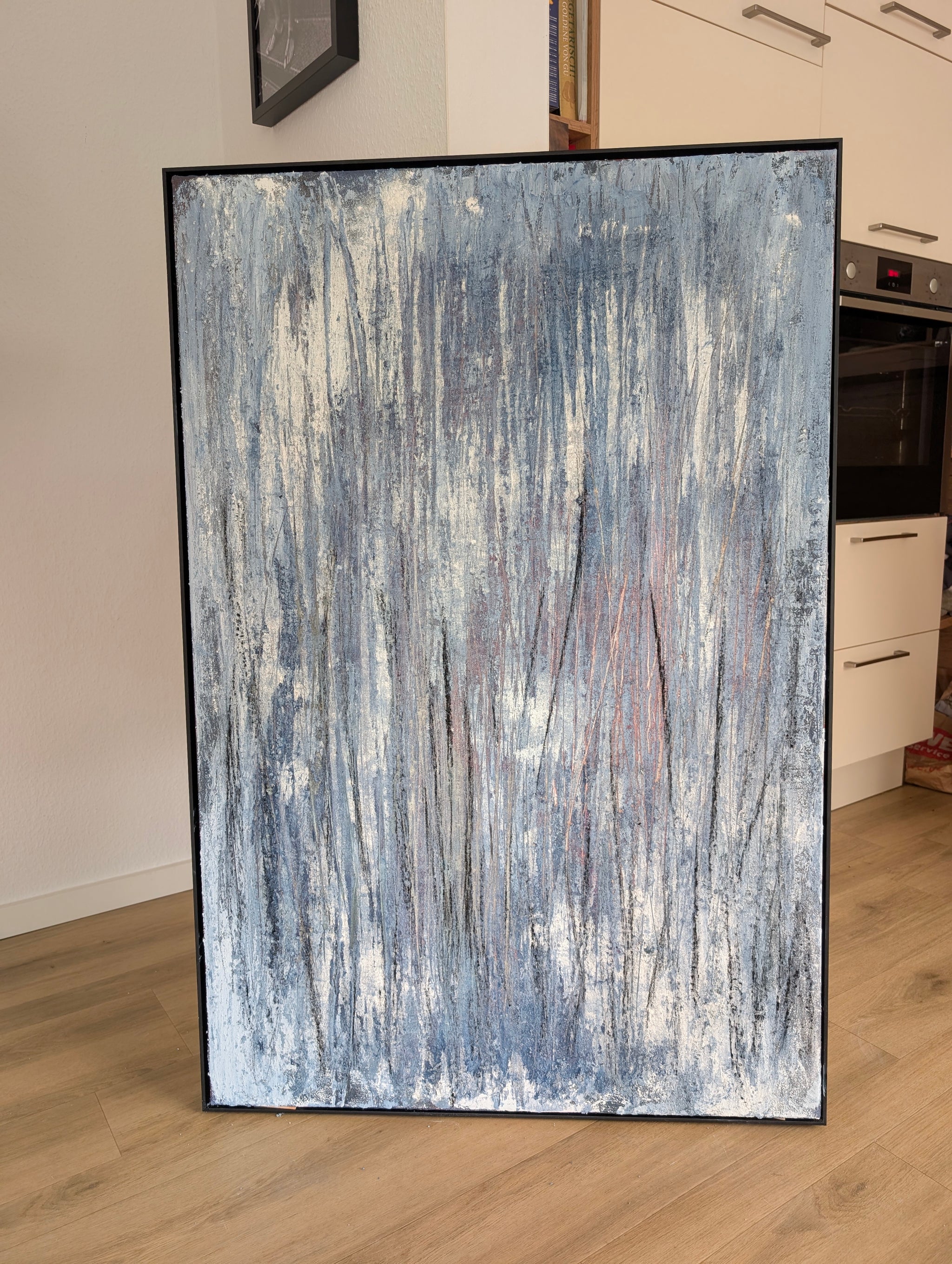 Blaues Bild – International ausgestelltes Unikat (Singulart-Kollektion)
