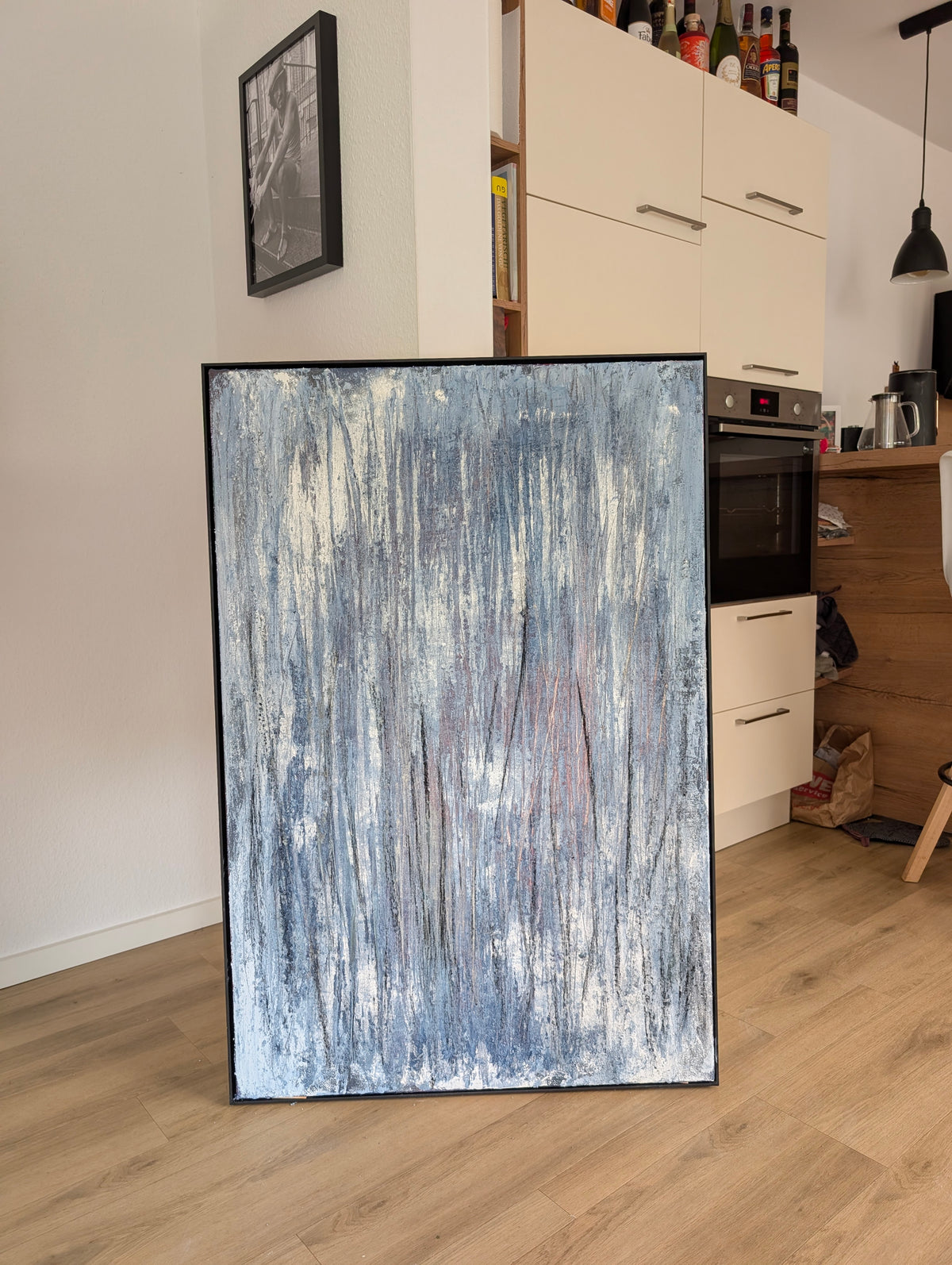 Blaues Bild – International ausgestelltes Unikat (Singulart-Kollektion)