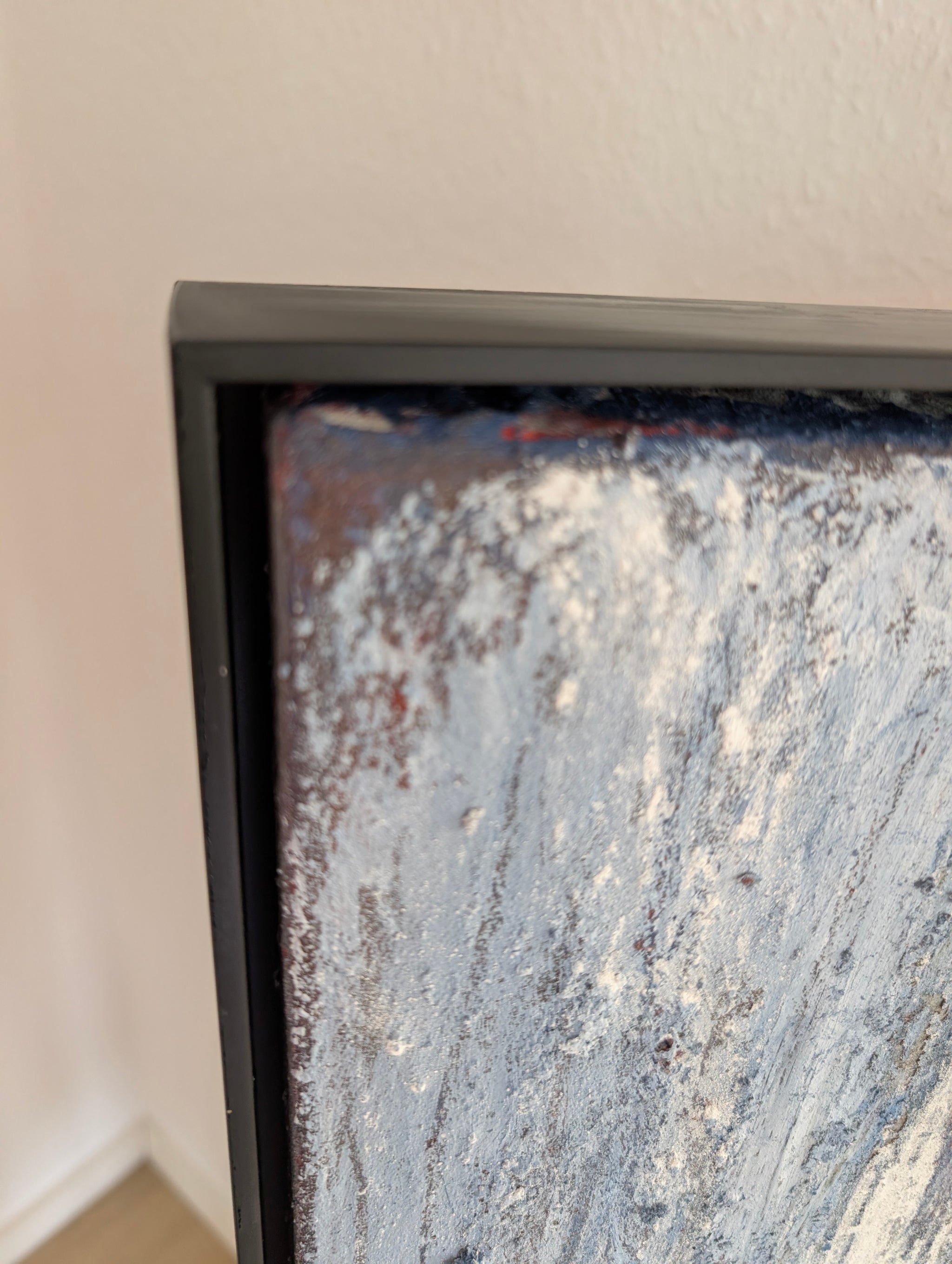 Blaues Bild – International ausgestelltes Unikat (Singulart-Kollektion)