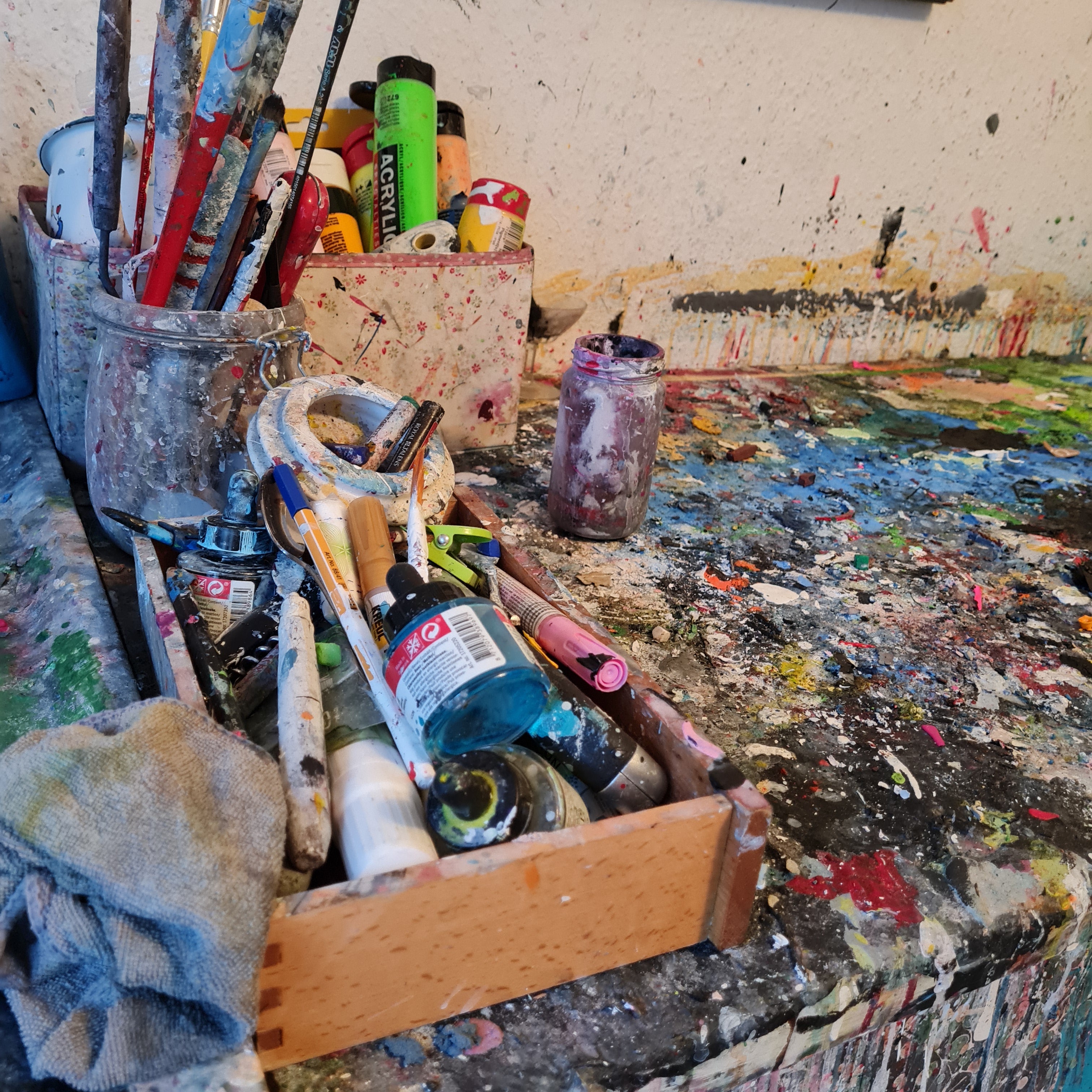 atelier kunst malertisch