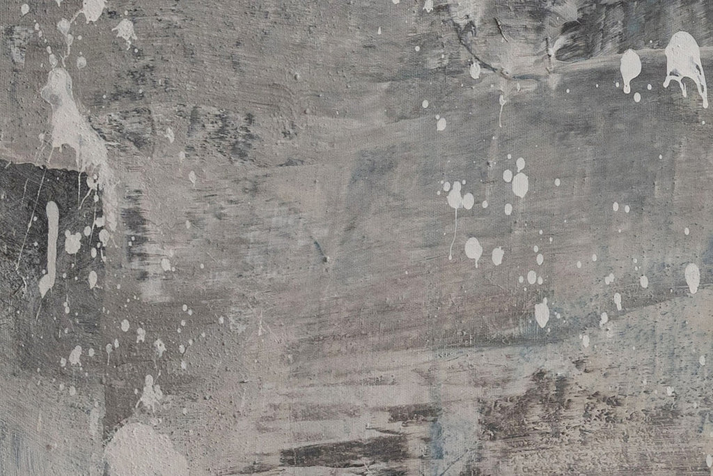 Abstraktes s/w Bild für Loft – Verflogene Träume 200x135cm – Loft Einzelstück Verfügbar – Moderne Kunst für offene Wohnbereiche