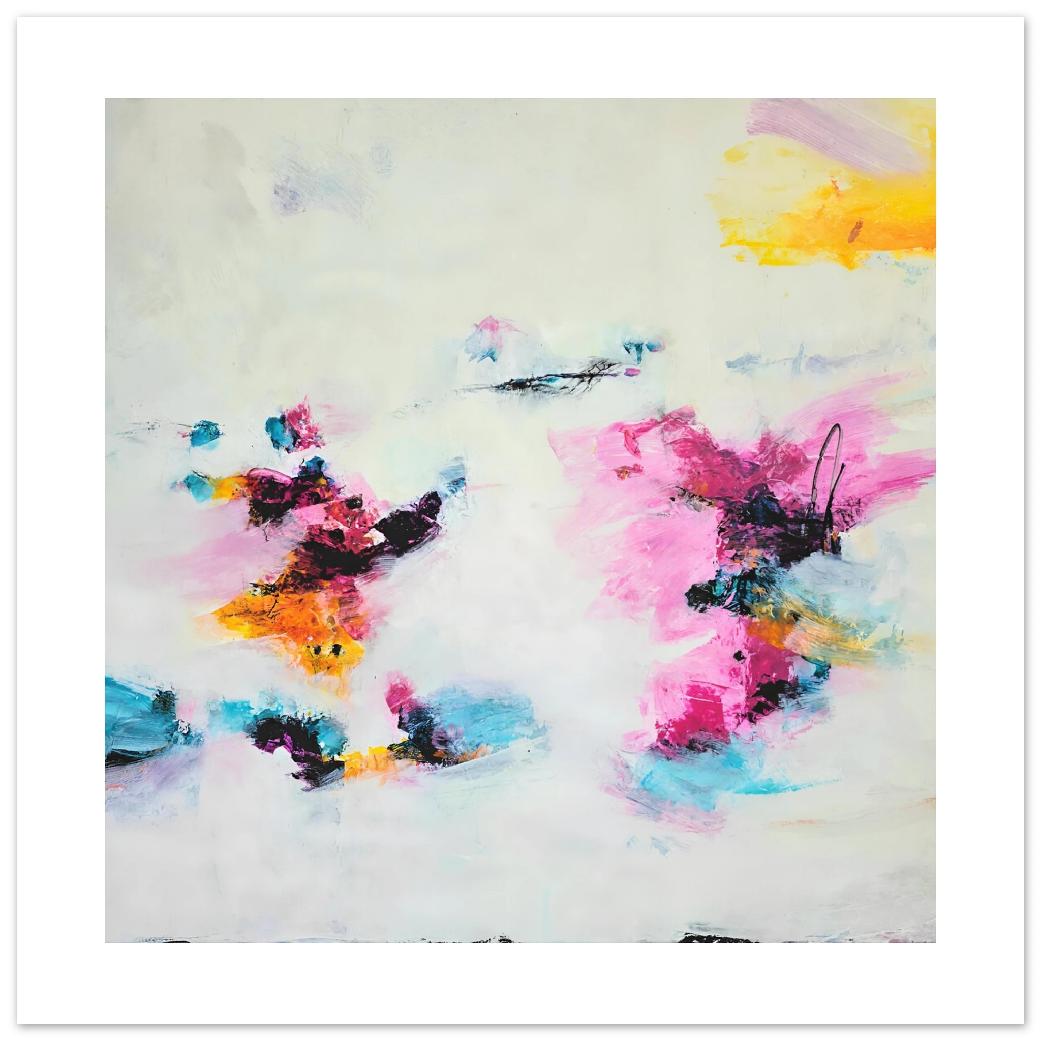  – minimalistische Kunst als Wohnhighlight mit stilvoller Tiefenwirkung