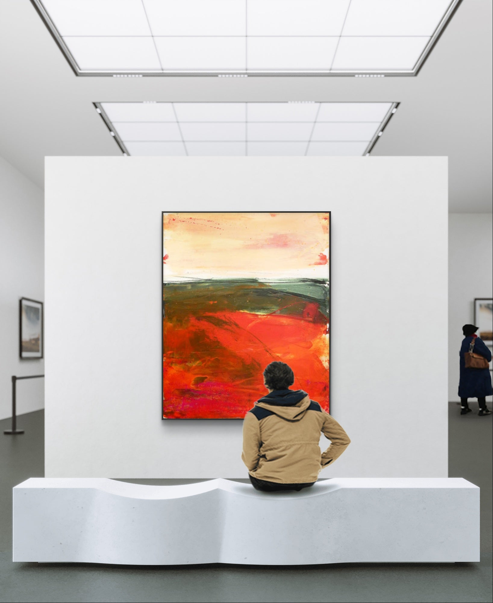 Personalisierte Auftragskunst und Gemälde: oranges-bild-abstraktes-bild – Kategorie: Originalgemälde – Hersteller: 